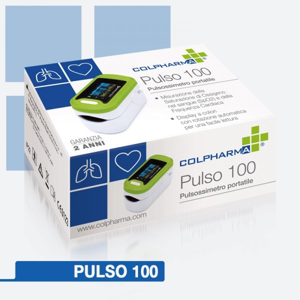 Colpharma Pulsossimetro Portatile Pulso 100